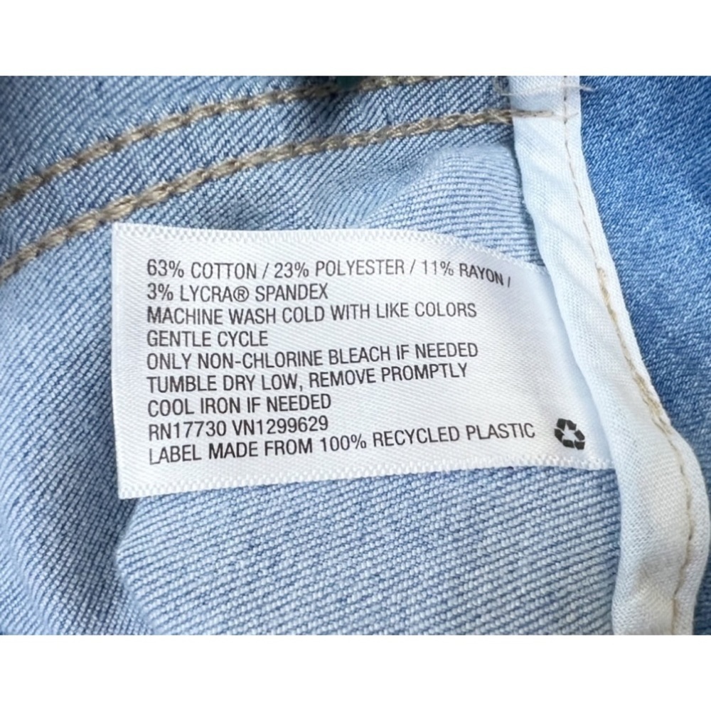 Wild Fable Short Stretchy Denim Jeans Skirt Size 6 - Picture 3 of 5
